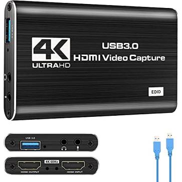 Tobo-HDMI-Video-Capture-Card-HDMI-to-USB-30-Capture-Device-for-Gaming-Streaming-or-Live-Broadcasting-Compatible-with-OBS-Linux-Mac-OS-Windows-7810-USB-30-HD-Loop-0