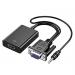 Tobo-VGA-to-HDMI-Adapter-for-Connecting-Traditional-VGA-Interface-Laptop-PC-to-HDMI-Monitor-or-Projector-Cuxnoo-1080P-VGA-Male-to-HDMI-Female-Converter-with-35mm-Audio-Lead-and-Power-Supply-Port-0